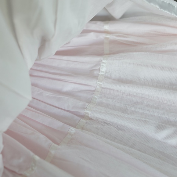 Strasburg Dress Pink with Satin Sash and Embroidery Size 3 Special Occasion - Picture 7 of 7